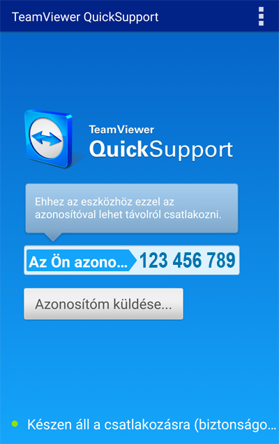 Azonosítókód, Android