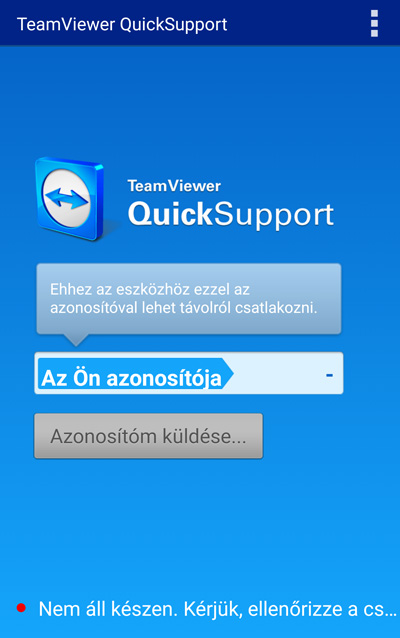 Kapcsolódási hiba, Android